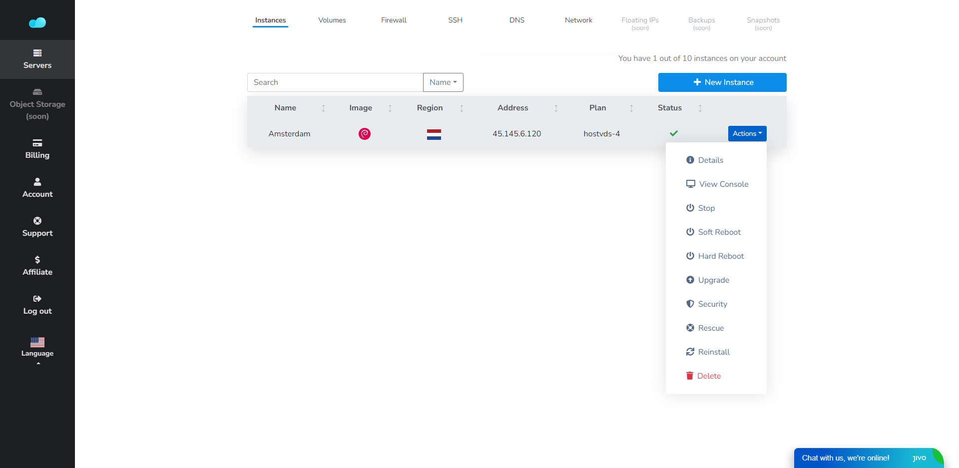 HostVDS Netherlands Amsterdam Intel Core Burstable VPS Server Test and Review