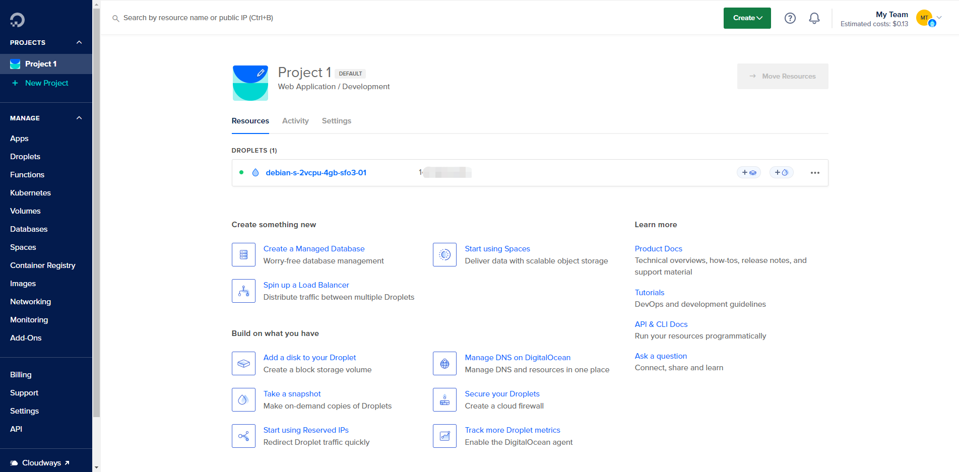 DigitalOcean United States San Francisco Basic Regular vCPU Virtual Machine Test and Review