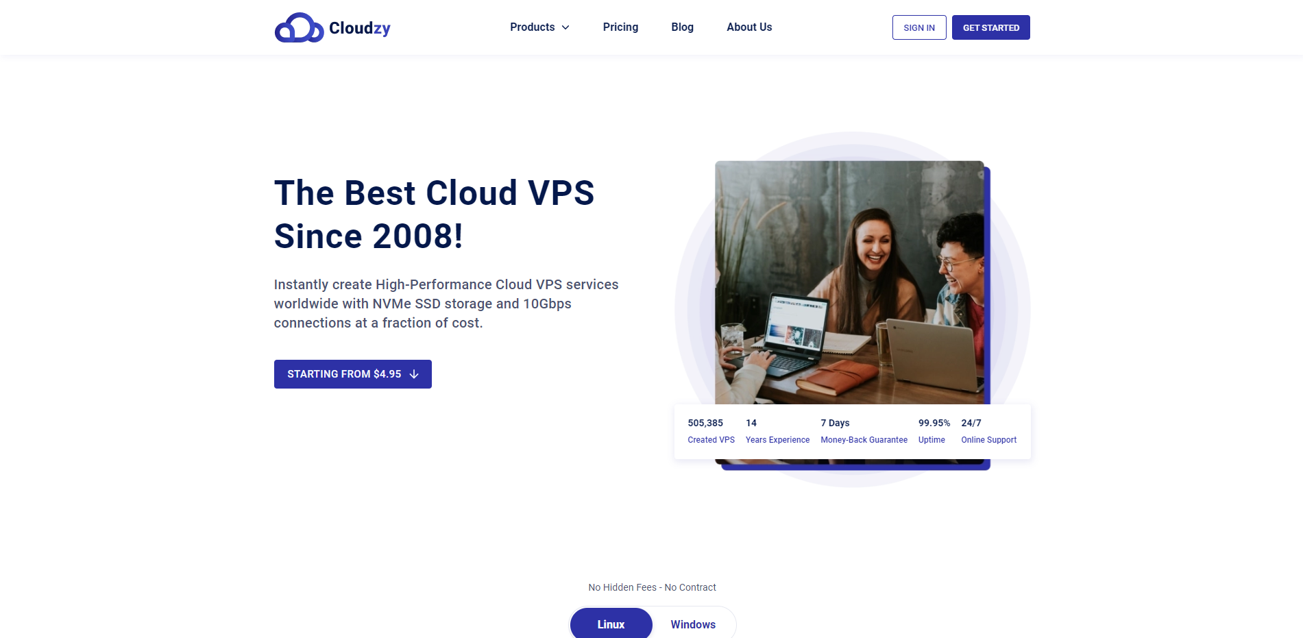 Cloudzy United States New York AMD EPYC Cloud VPS Server Test and Review