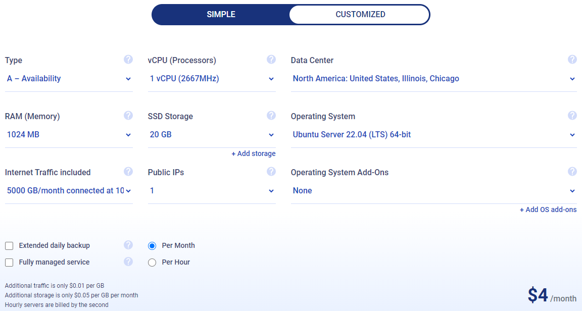 Kamatera United States Chicago Type A Intel® Xeon Platinum 8358P VPS Test and Review