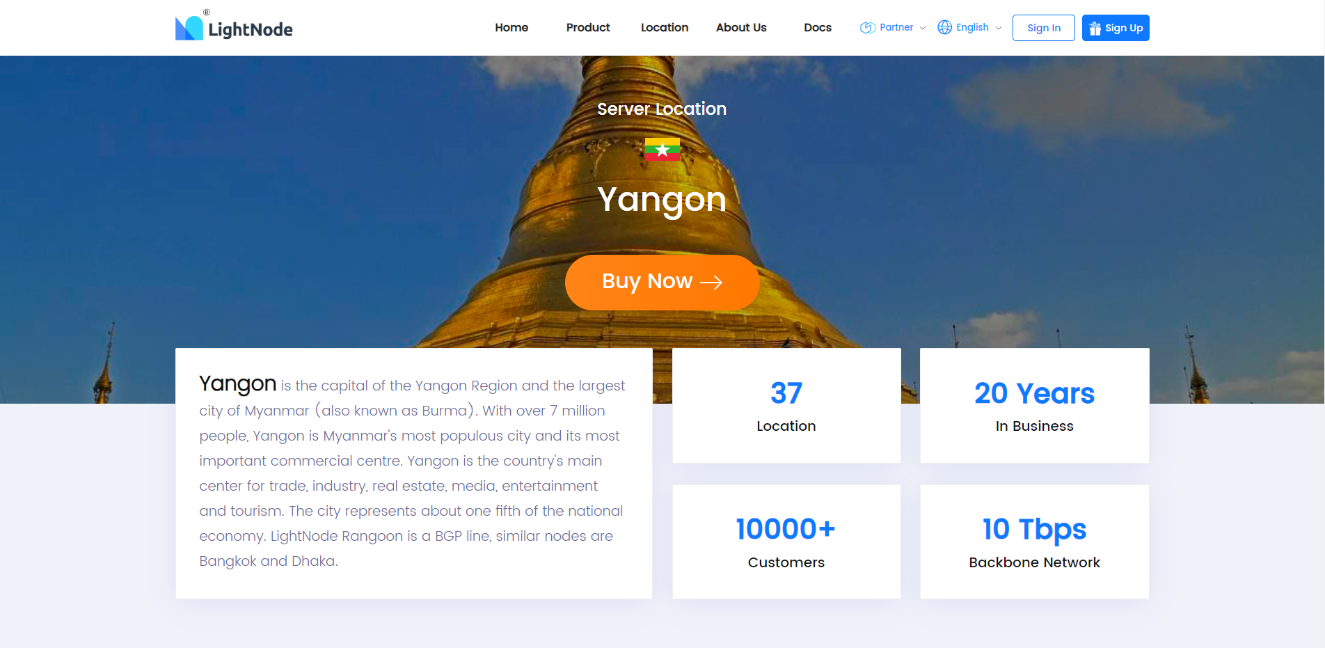 LightNode Myanmar Yangon Shared vCPU VPS Hosting Test and Review