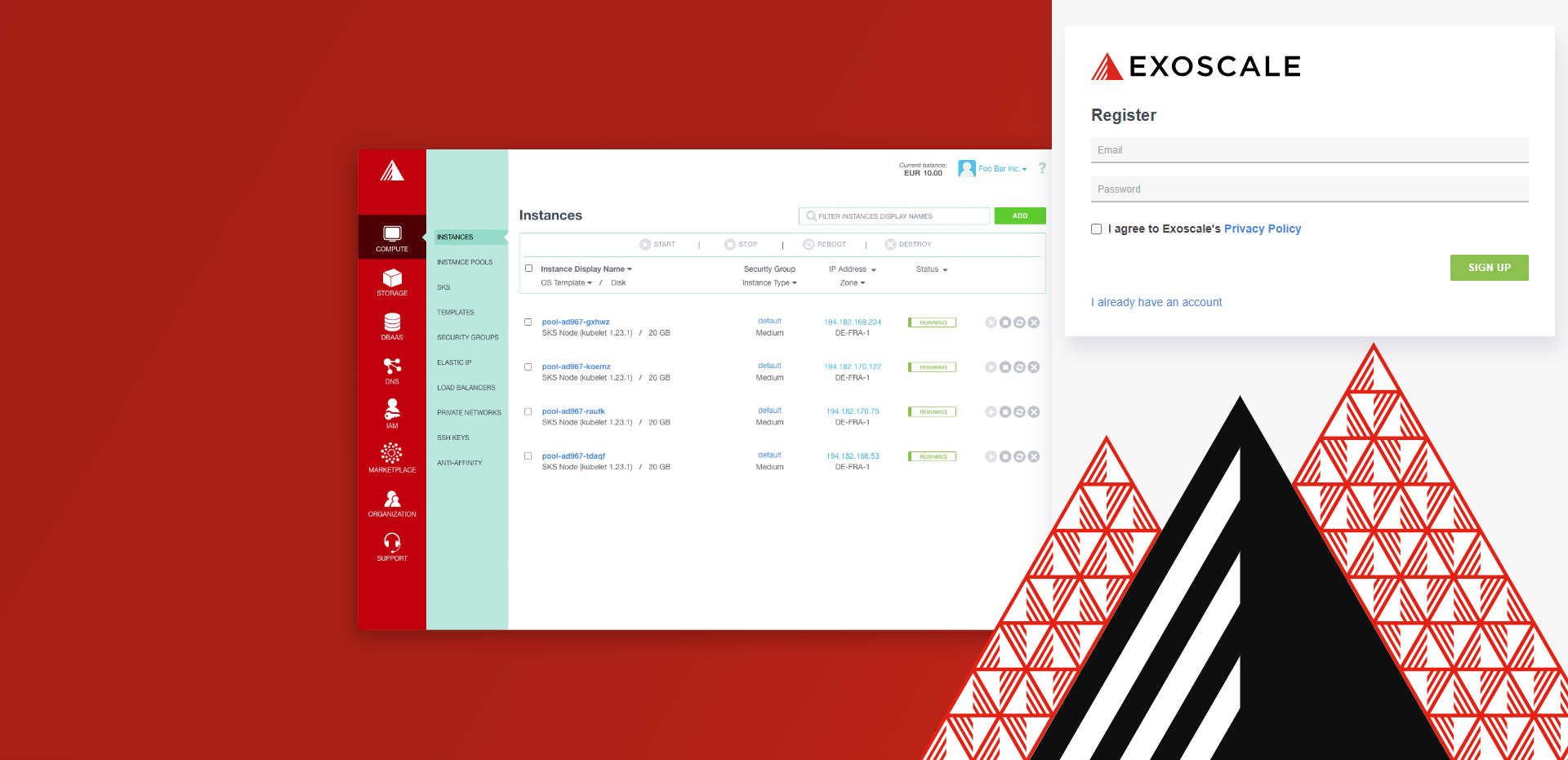 Exoscale Austria Vienna Standard Instance VPS Hosting Test and Review