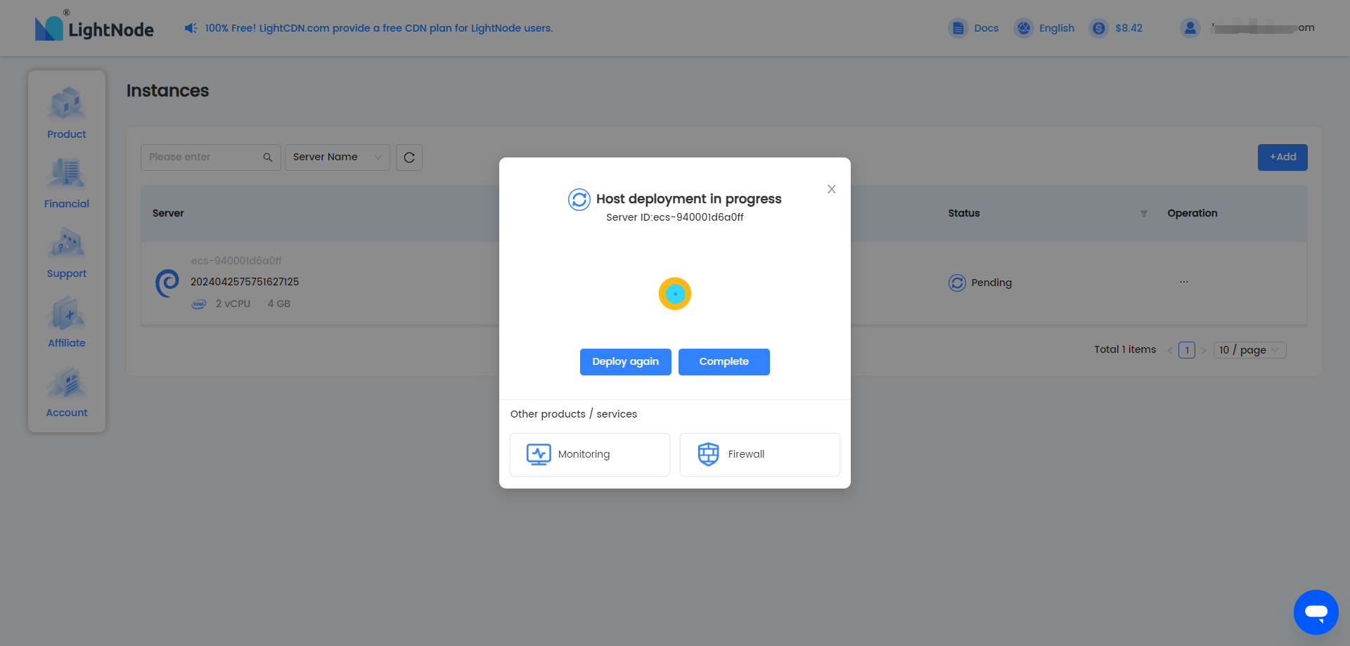 LightNode Iraq Baghdad Hourly Billing Cheap Cloud VPS Test and Review
