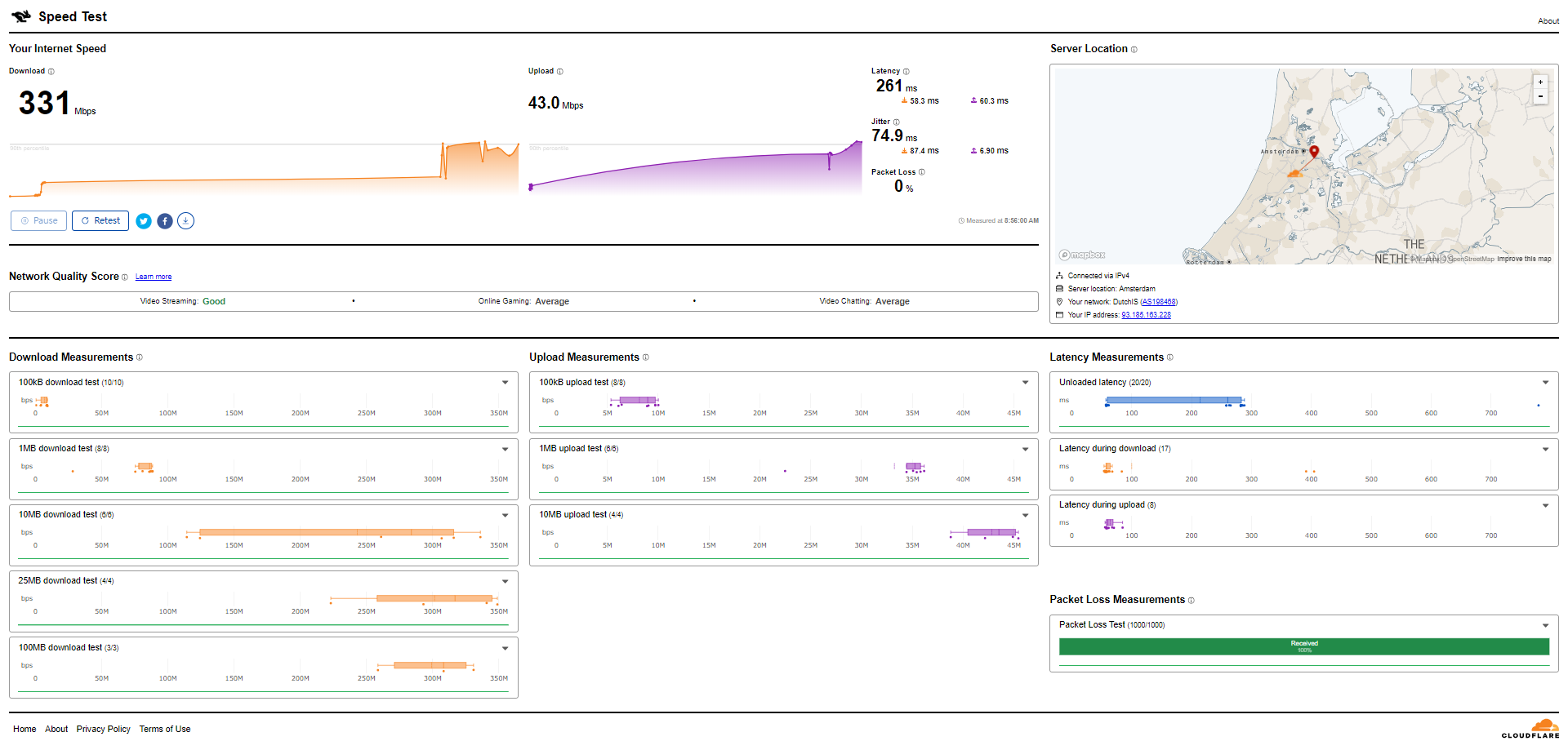 DutchIS Netherlands Gelderland AMD EPYC 7313 Standard Virtual Server Test and Review