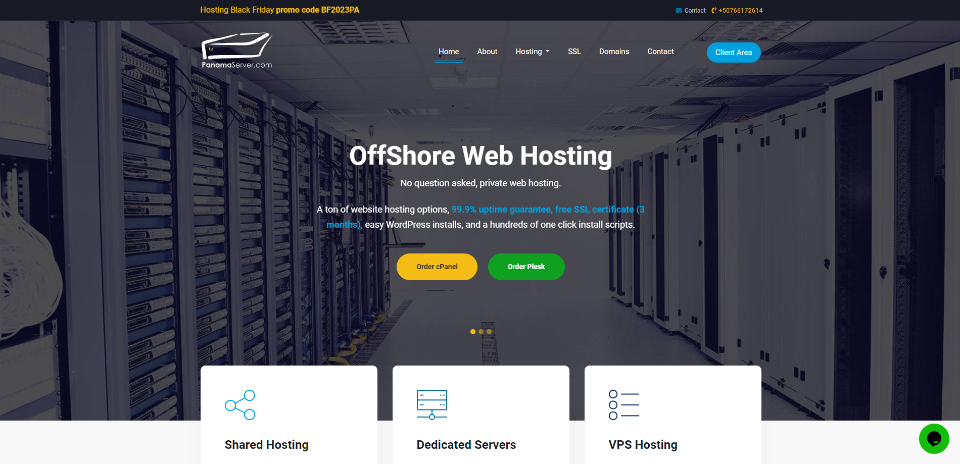 Panamaserver Panama Private and Secure Offshore VPS Hosting Test and Review