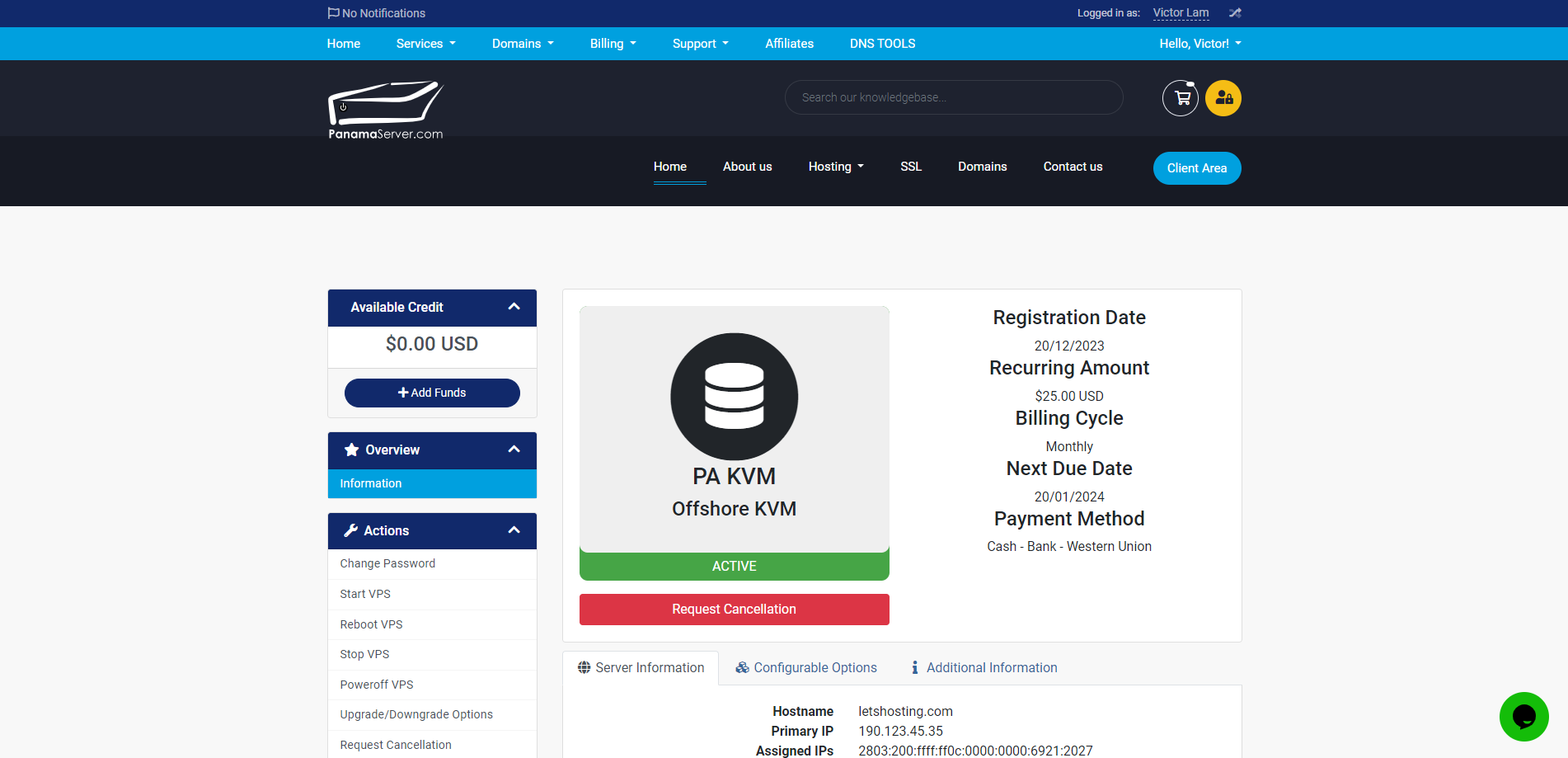 Panamaserver Panama Private and Secure Offshore VPS Hosting Test and Review