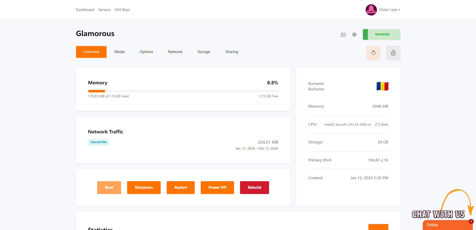 NordicVM Romania Bucharest 10GBPS Unlimited Bandwidth VPS Test and Review