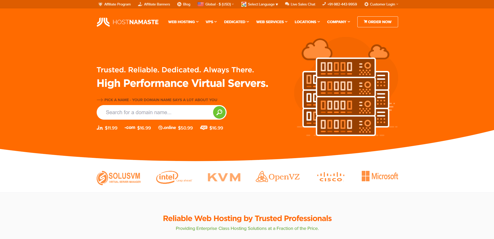 HostNamaste France Intel Xeon Silver 4116 Cheap OpenVZ Virtualization VPS Test and Review