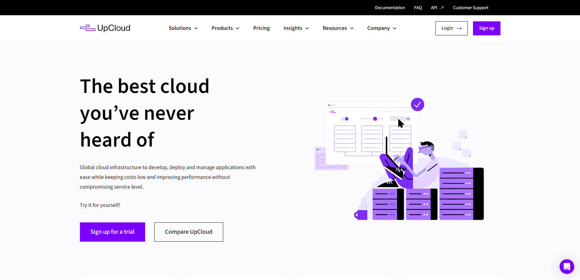 UpCloud United States Chicago AMD EPYC General Purpose Cloud Server Test and Review