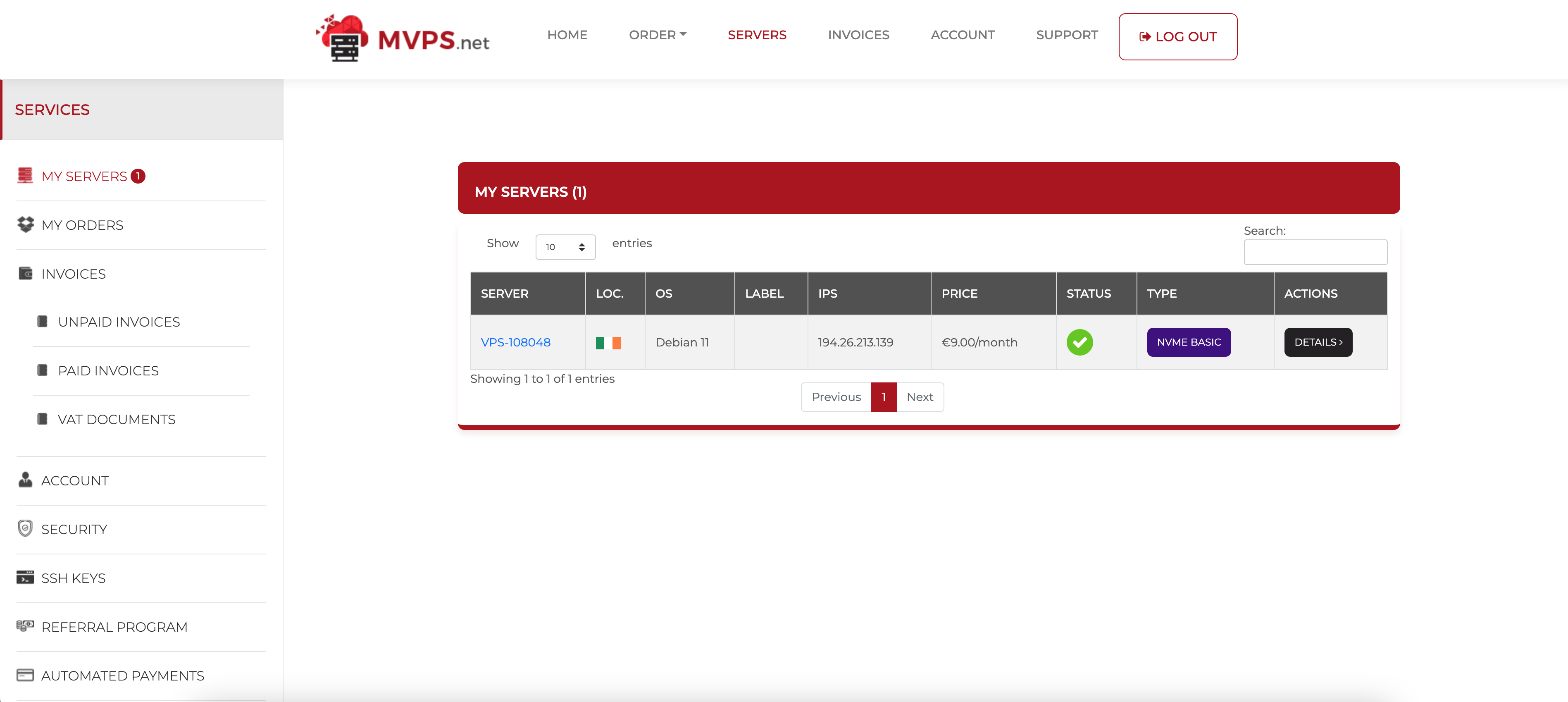 MVPS Ireland Dublin Intel Xeon Gold 6148 High Performance Cloud VPS Test and Review