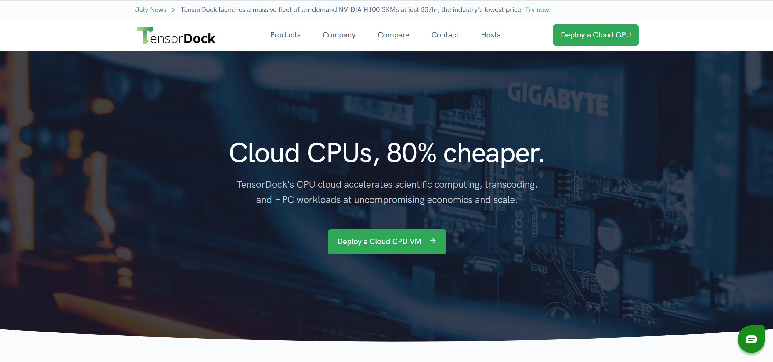 TensorDock United States Joplin AMD EPYC 7352 Cloud Virtual Machine Test and Review