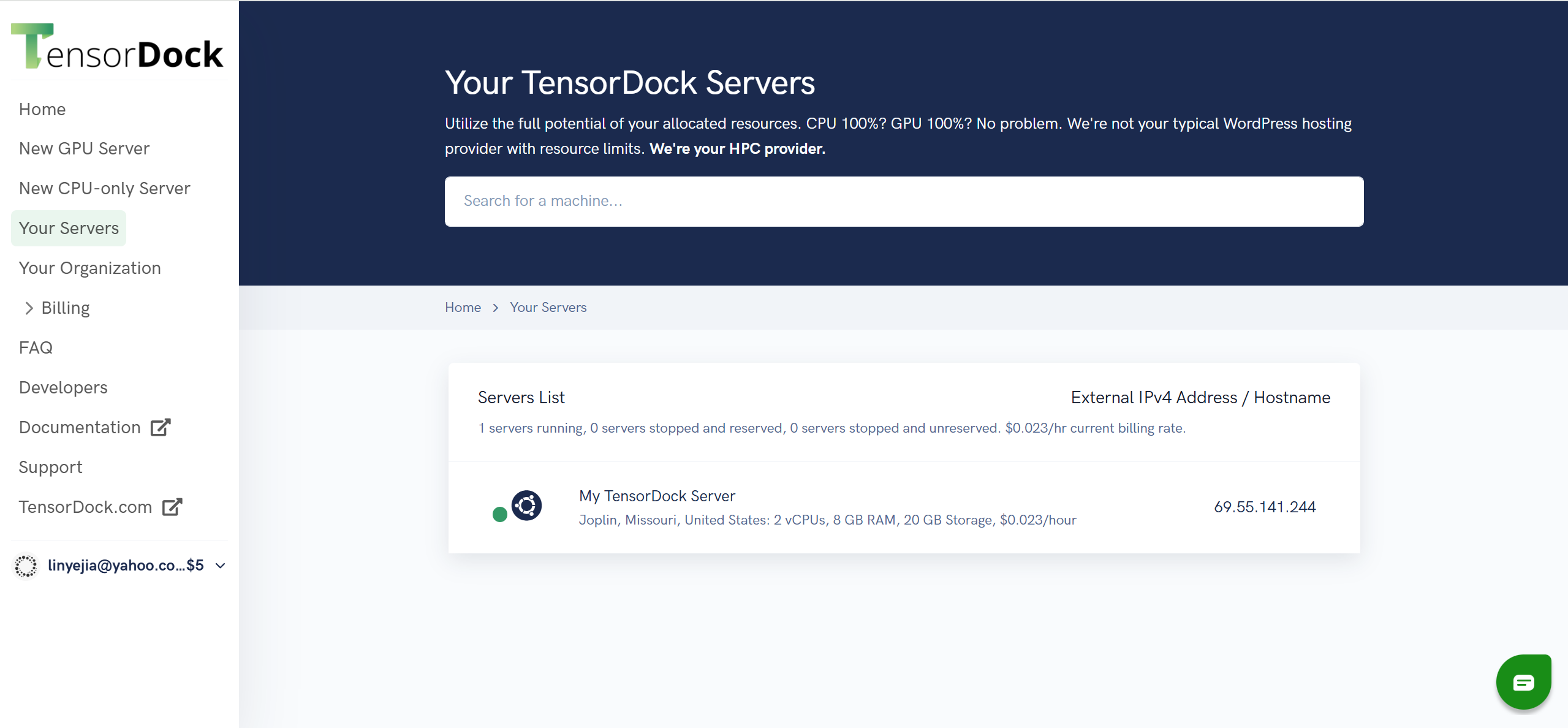 TensorDock United States Joplin AMD EPYC 7352 Cloud Virtual Machine Test and Review