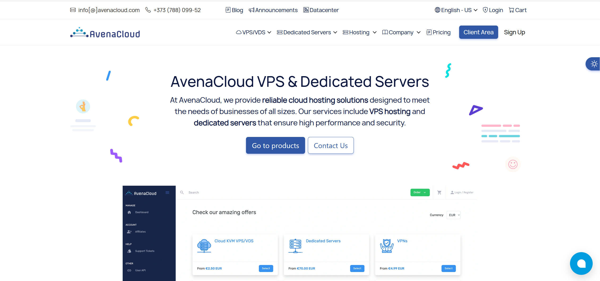 AvenaCloud Moldova Intel Xeon E5-2690 DMCA-Ignored VPS Hosting Test and Review