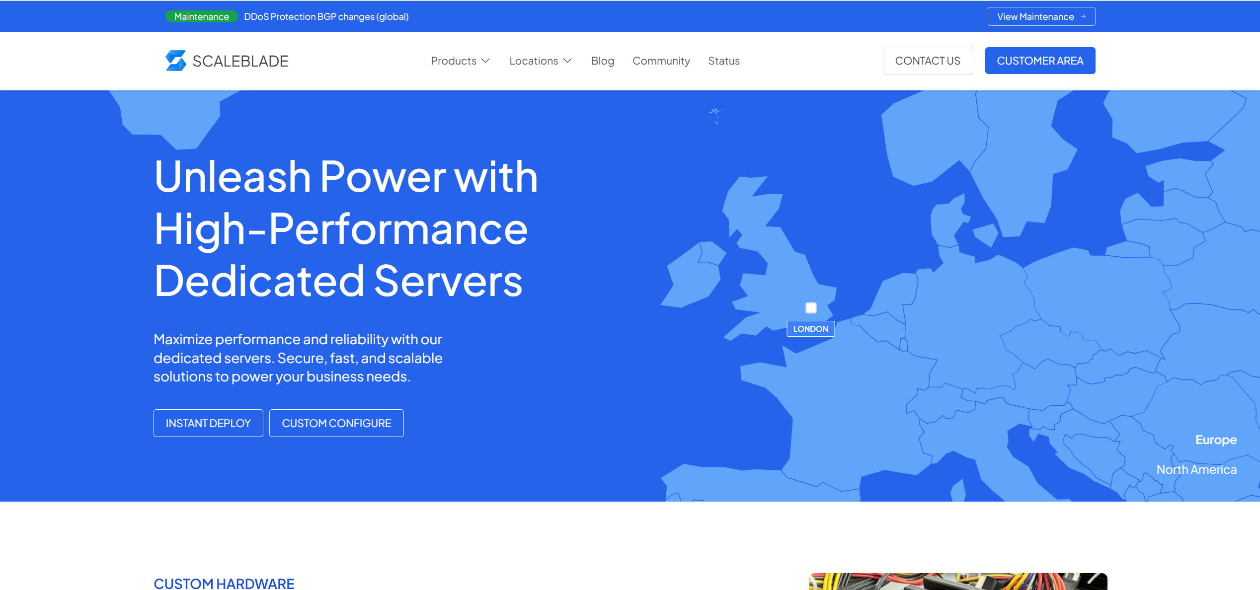 Scaleblade United Kingdom London AMD Ryzen 9 9950X Hourly Billing VPS Test and Review