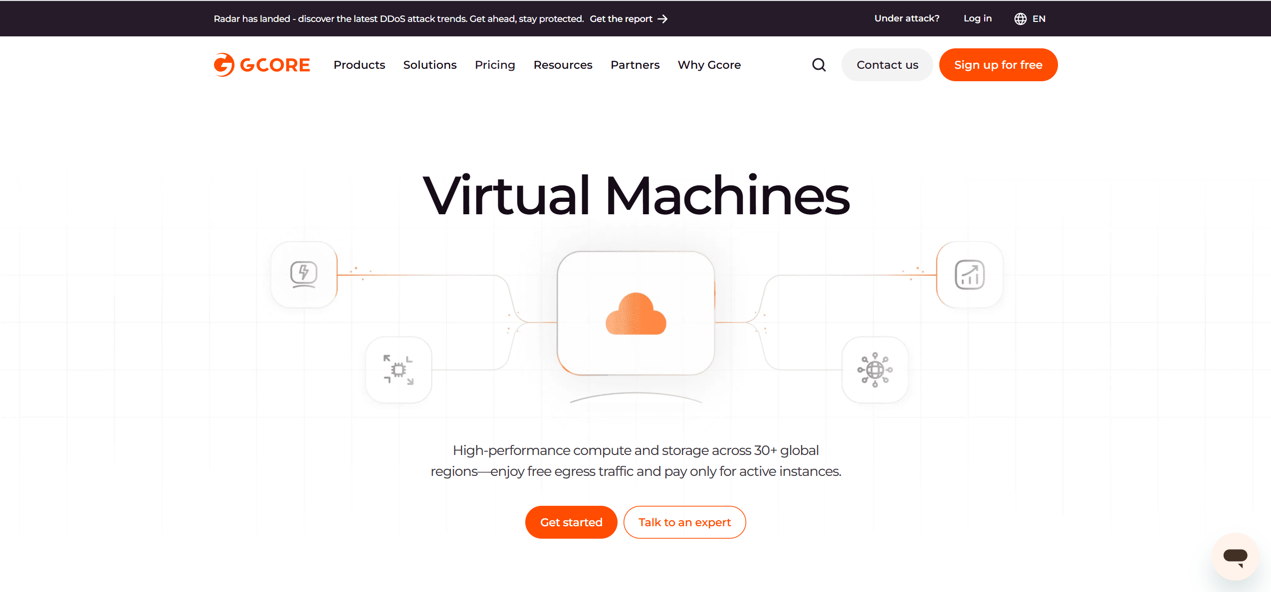 Gcore Portugal Sines Intel Xeon (Icelake) Pay-As-You-Go Cloud Virtual Instance Test and Review