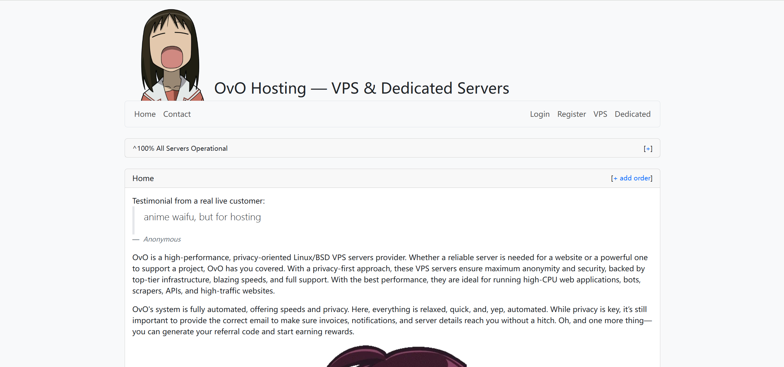 OvO Hosting Netherlands AMD CPU DMCA Ignored Anonymous VPS Test and Review