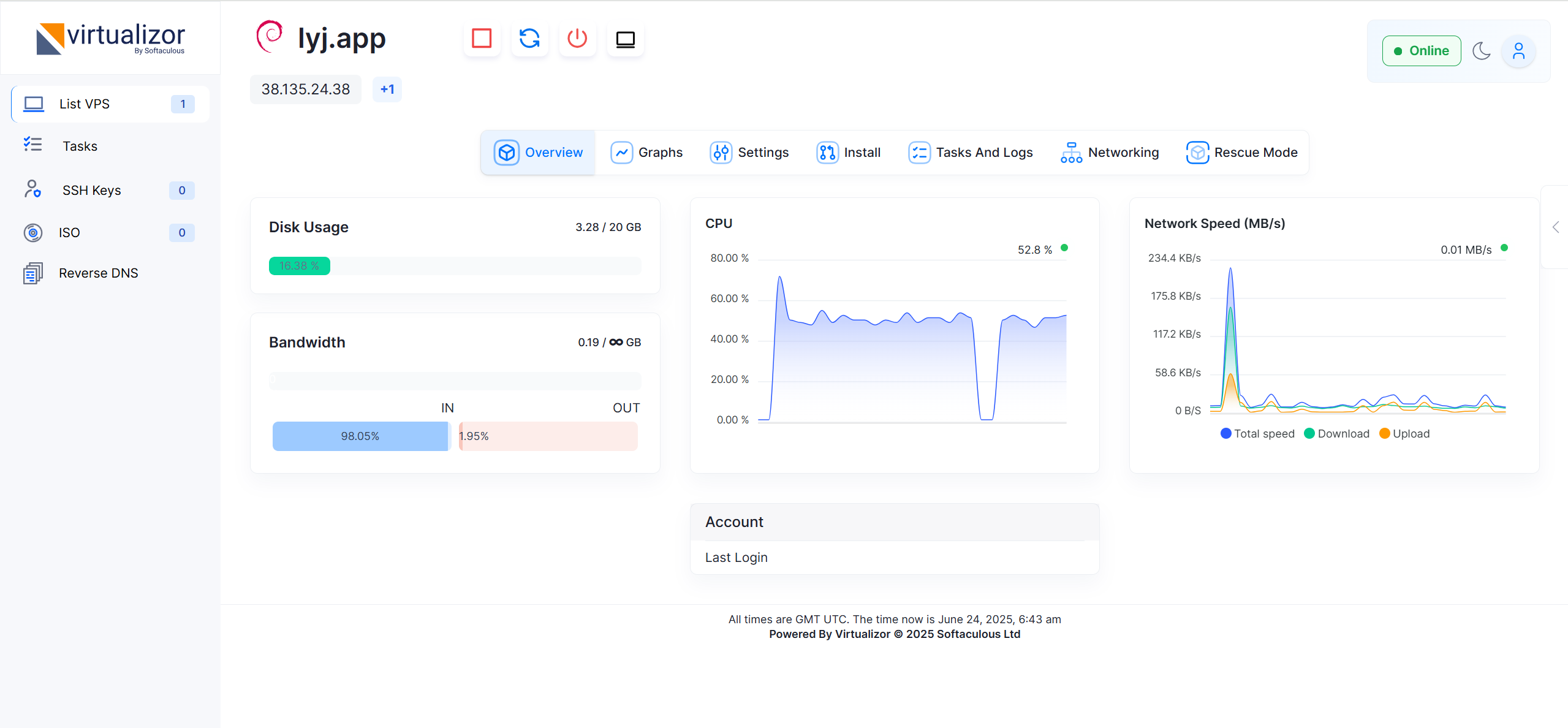 Fourplex United States NYC AMD Ryzen 9 9900X Unmetered Traffic VPS Test and Review