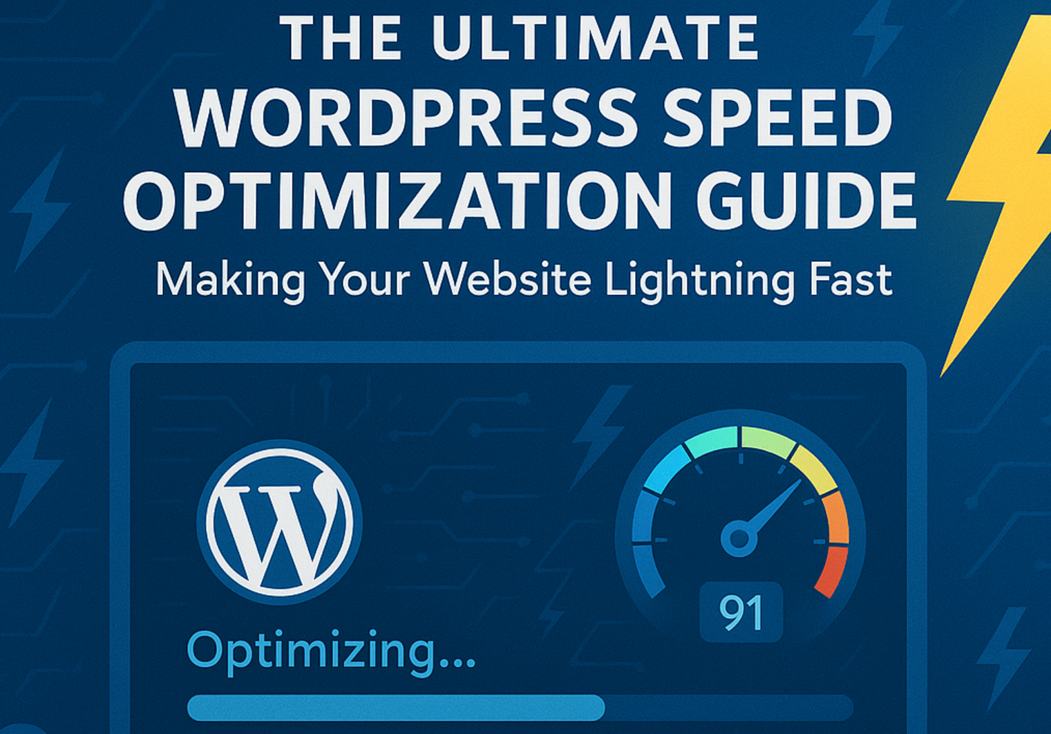 The Ultimate WordPress Speed Optimization Guide: Making Your Website Lightning Fast