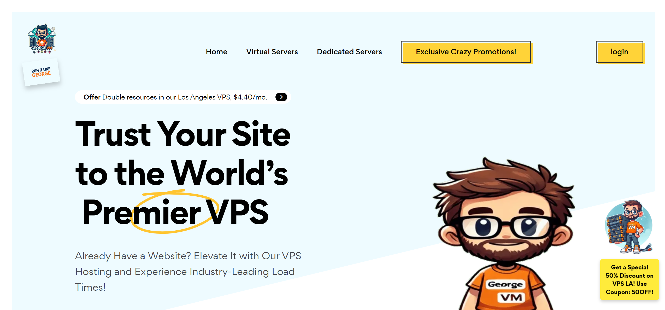 George Datacenter USA Los Angeles Intel Xeon E5-2690 Unmetered Bandwidth VPS Test and Review