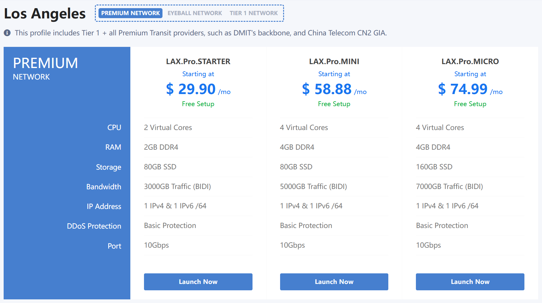 DMIT Test Speed: Los Angeles US, Hong Kong CN and Tokyo JP Servers Looking Glass