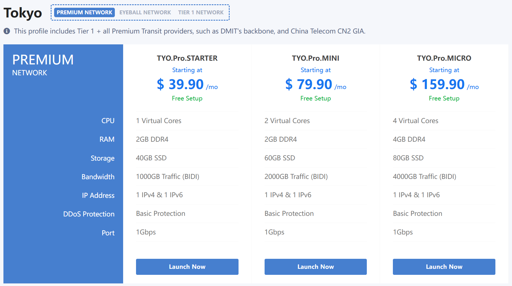 DMIT Test Speed: Los Angeles US, Hong Kong CN and Tokyo JP Servers Looking Glass
