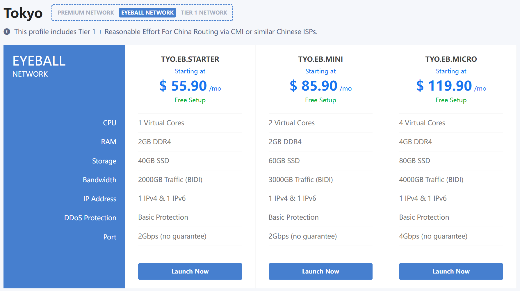 DMIT Test Speed: Los Angeles US, Hong Kong CN and Tokyo JP Servers Looking Glass