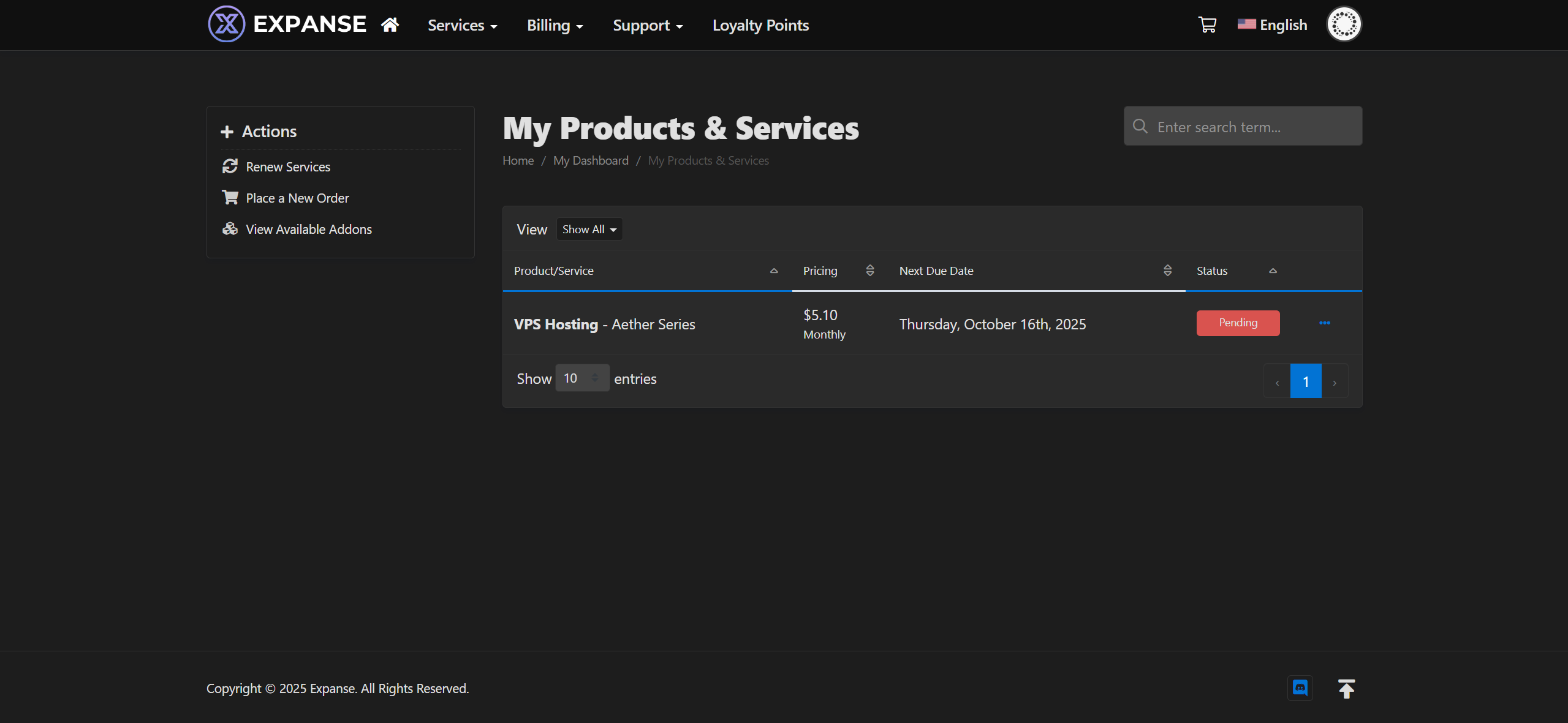 Expanse Hosting United States and Malaysia AMD Ryzen 9 9950X High-Performance VPS Test and Review