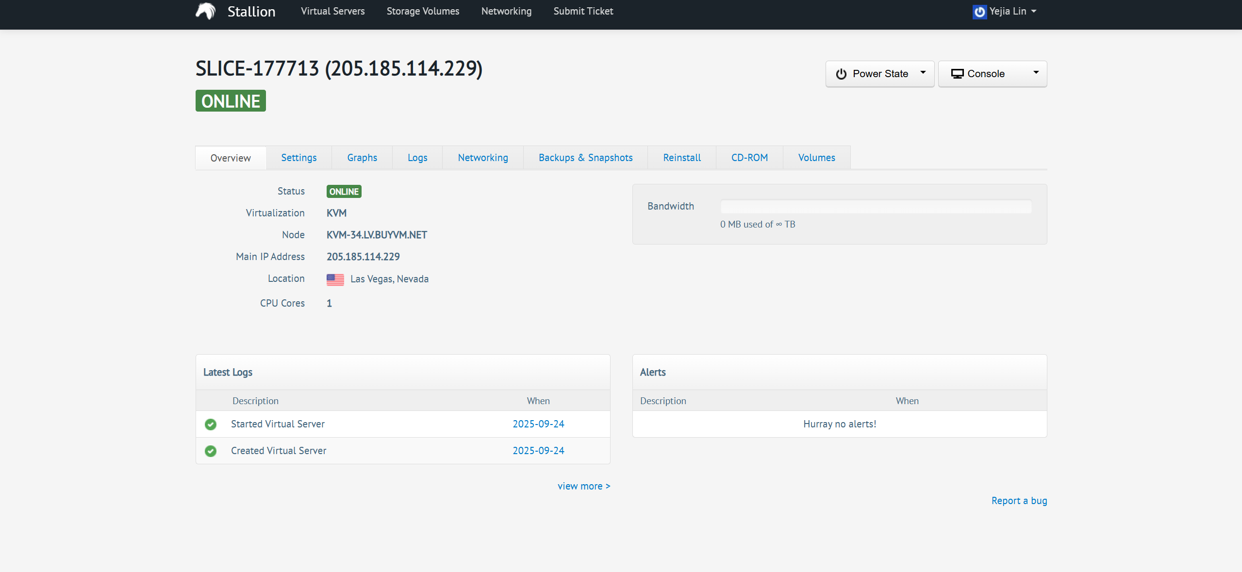 BuyVM USA Las Vegas AMD Ryzen 9 3900X Unmetered Dedicated KVM Slice Server Test and Review