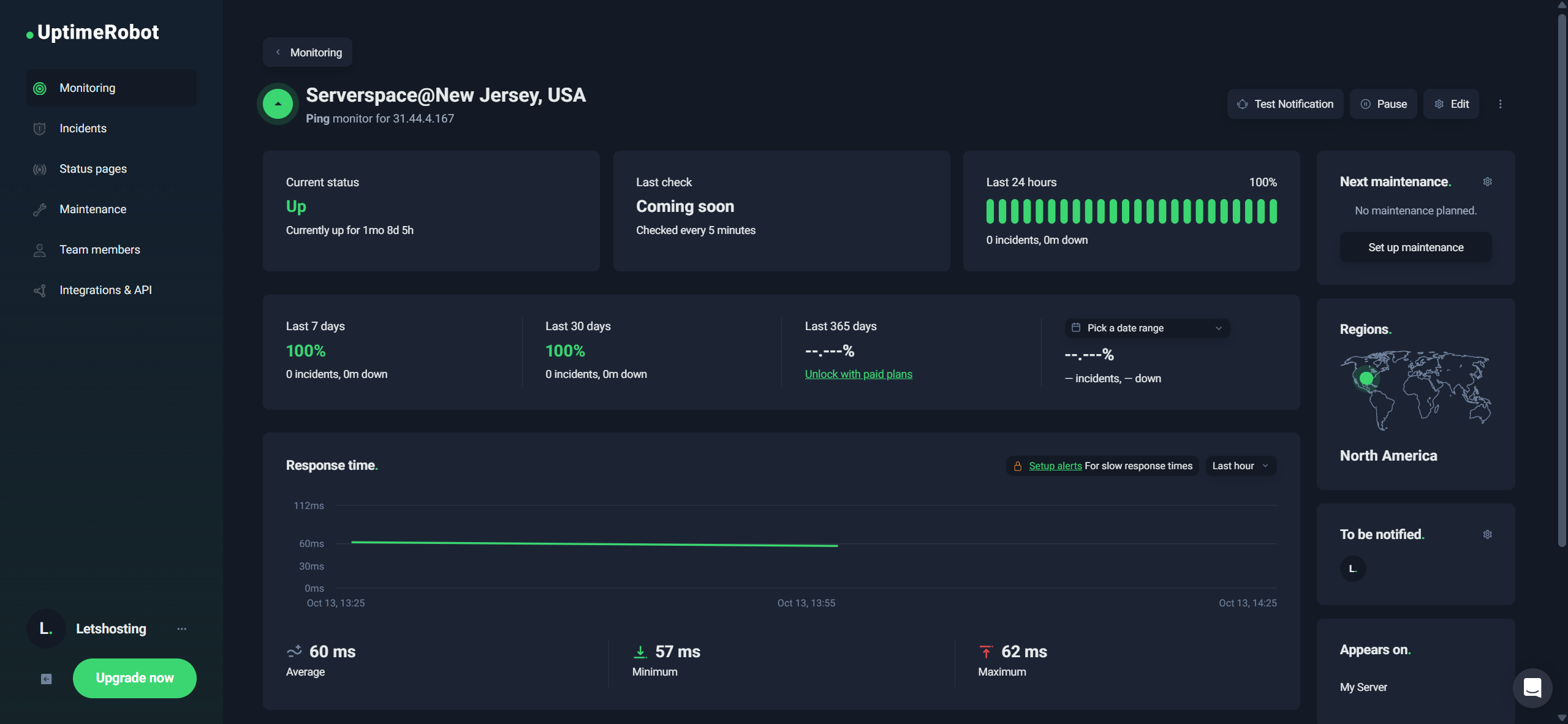 Serverspace 6 Locations Unlimited Traffic Pay-as-you-go vStack Cloud VMs Test and Review