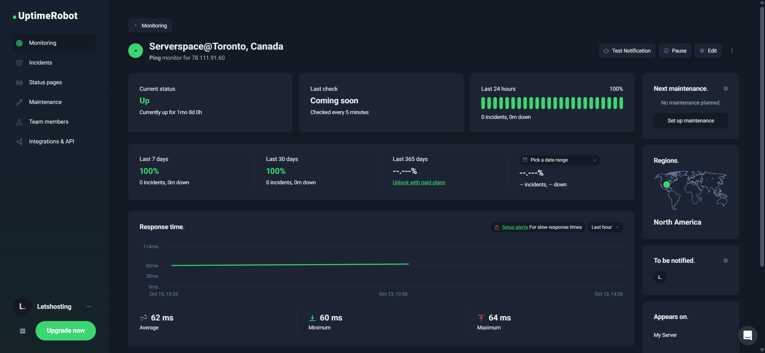 Serverspace 6 Locations Unlimited Traffic Pay-as-you-go vStack Cloud VMs Test and Review