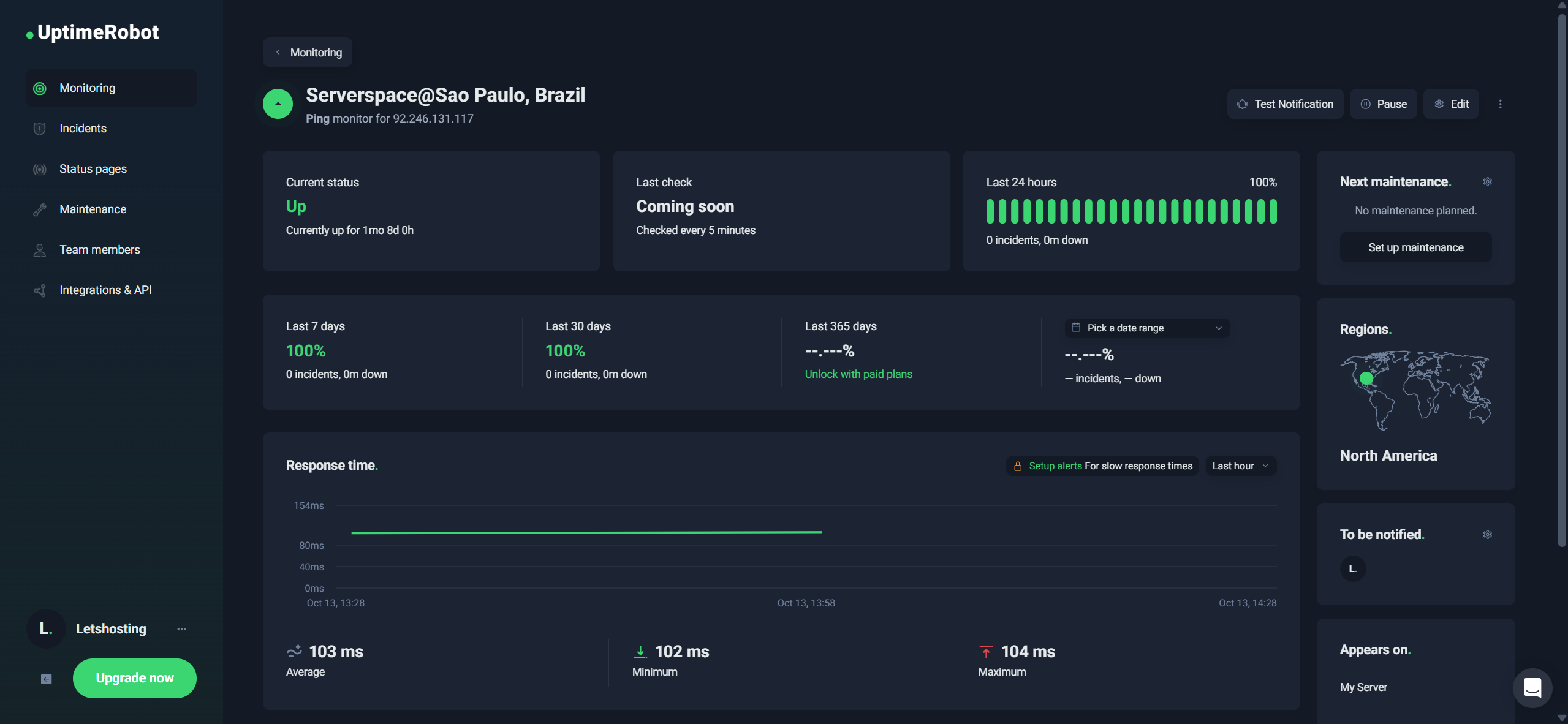 Serverspace 6 Locations Unlimited Traffic Pay-as-you-go vStack Cloud VMs Test and Review