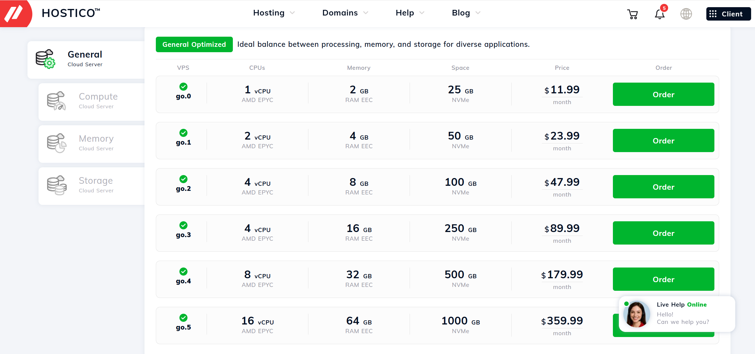 Hostico Romania Bucharest AMD EPYC-Milan General Optimized Cloud VPS Test and Review