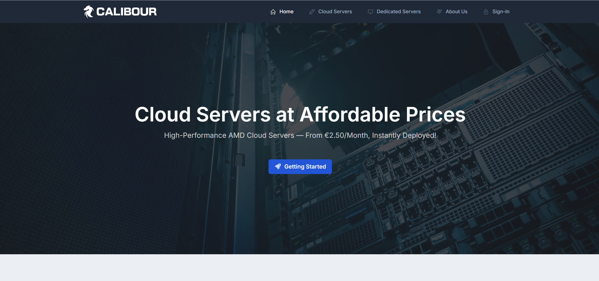 Calibour Germany Frankfurt AMD EPYC-v4 Hourly-Billed Cloud Server Test and Review