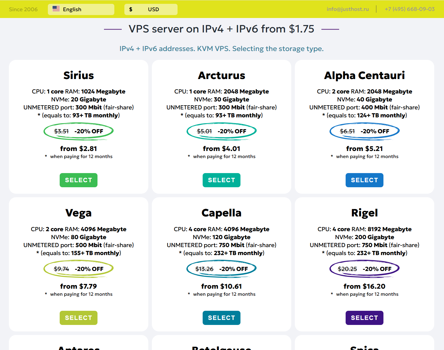 justhost.ru Russia Moscow Intel Xeon E5-2697 Unlimited Traffic KVM VPS Test and Review