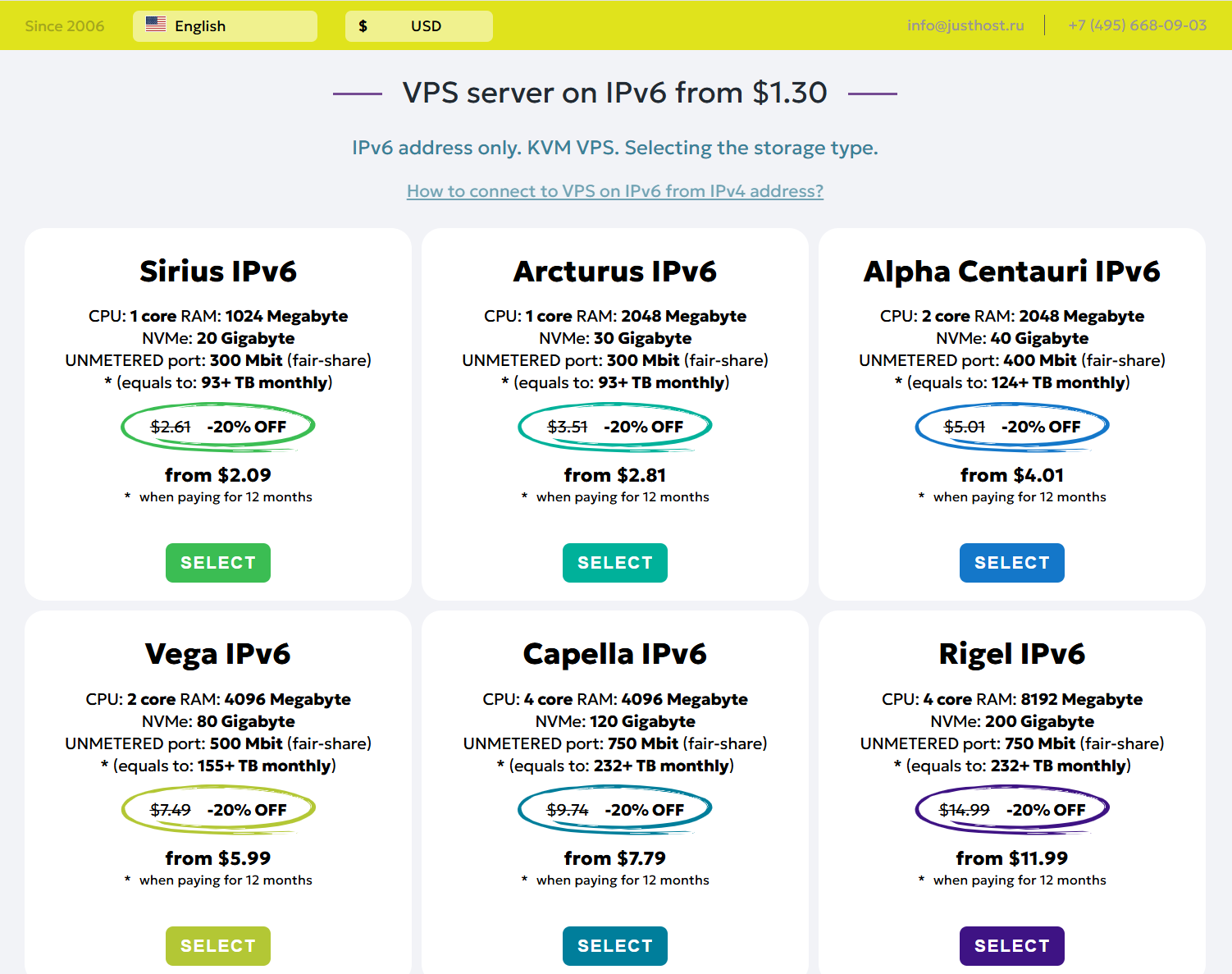 justhost.ru Russia Moscow Intel Xeon E5-2697 Unlimited Traffic KVM VPS Test and Review